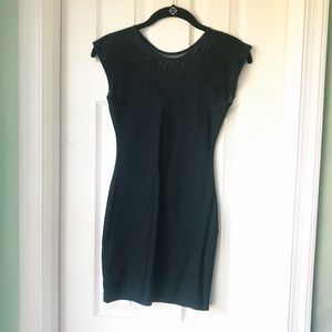 AA Black Mesh / Spandex Dress